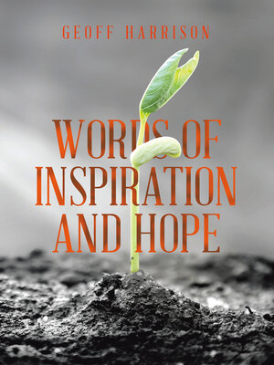 cover image of WORDS OF INSPIRATION AND HOPE